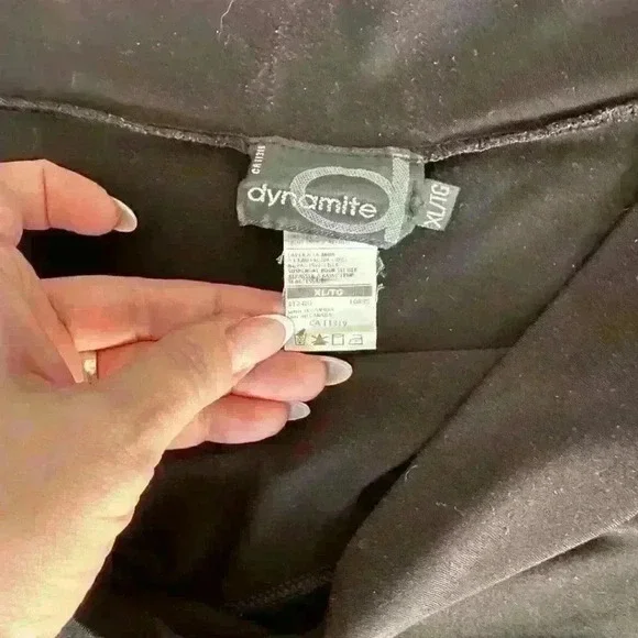 Dynamite Little Black  Skirt - Picture 2 of 2